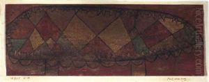 Polstersitz by Paul Klee