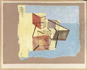 Bebautes Ufer by Paul Klee