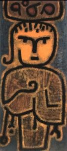 Kleiner Obsth,ndler by Paul Klee