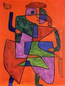Der Kunftige (arrival Of The Bridgegroom) by Paul Klee