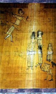 Szene Unter Madchen by Paul Klee