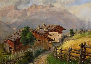 Bauernhauser In Tirol (sketch)