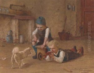 Children's Playtime by Theodor Kleehaas