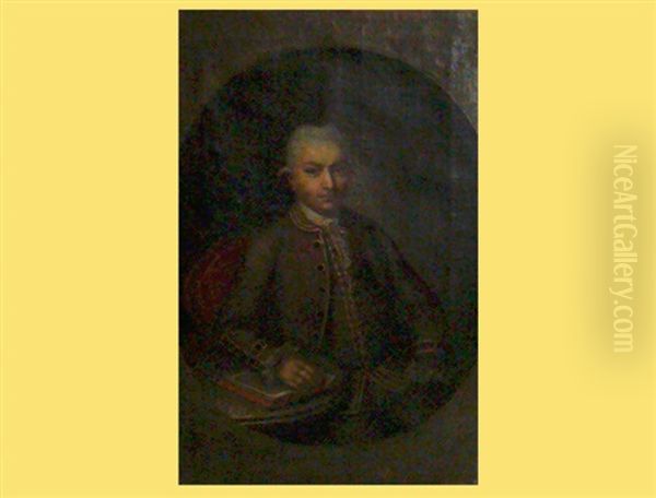 Bildnis Eines Mannes Mit Buch - view 1