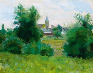 Szolnok Scene, 1910s by Janos Kleh