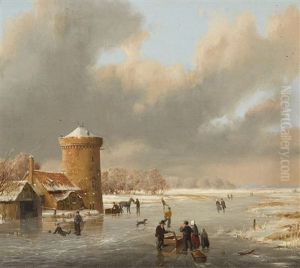 The Joy Of Winter by Lodewijk Johannes Kleijn