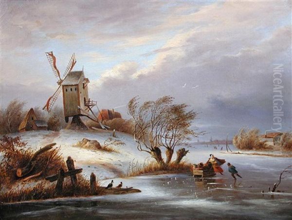 A Stormy Day On The Ice - view 1