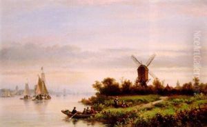 The Ferry by Lodewijk Johannes Kleijn