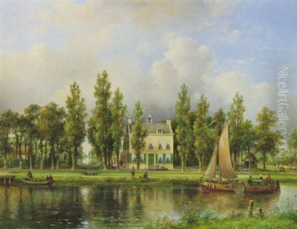 A View Of The Vliet, Voorburg - view 1