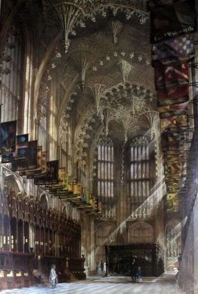 Interior Of Henry Vii Chapel, Westminster Abbey - view 1