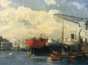 Klockums Leveranskaj by Axel Kleimer