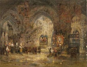 L'interieur De L'eglise De La Madeleine A Troyes L'interieur De L'eglise De La Madeleine A Troyes