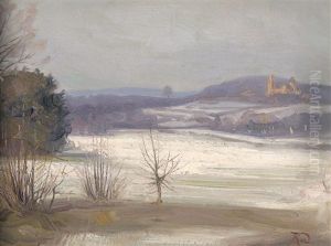 Winterlandschaft by Julian Klein Von Diepold