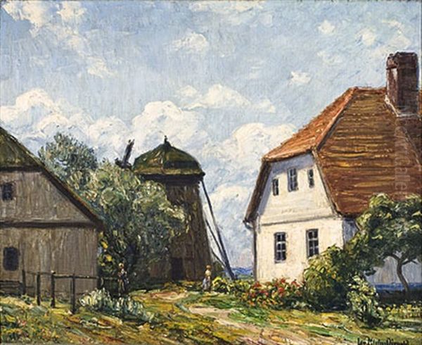 Gehoft Mit Muhle. Hiddensee - view 1