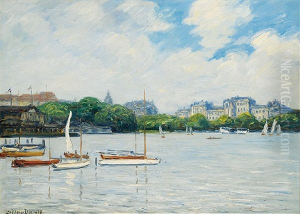 Die Binnenalster In Hamburg - view 1
