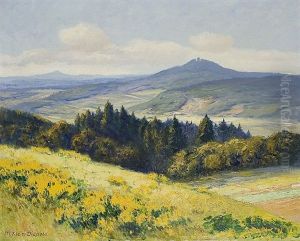 Gorse In The Eifel by Maximilian Klein Von Diepold