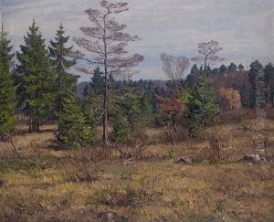 Autumn In The Heath by Maximilian Klein Von Diepold