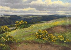 Eifellandschaft Mit Weitem Blick by Maximilian Klein Von Diepold