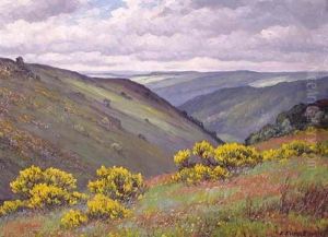 Sommerliche Heidelandschaft by Maximilian Klein Von Diepold