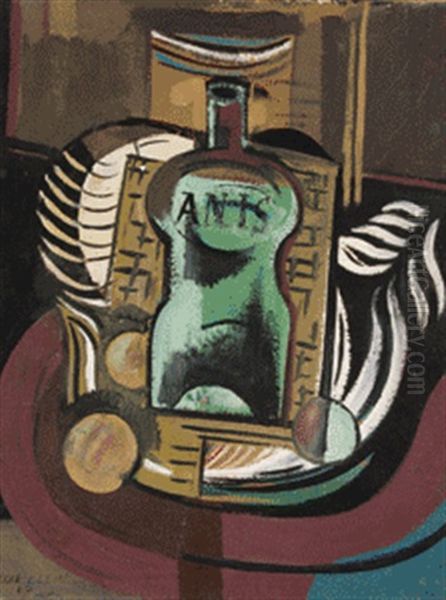 Stilleben Mit Anisflasche - view 1