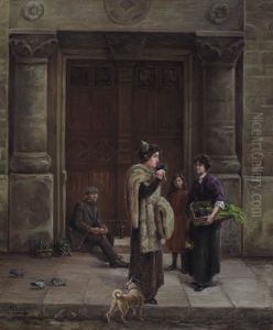 Le Petit Bouquet De Violettes by Charles Klein