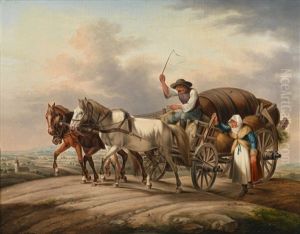 Auf Der Landstrase by Johann Adam Klein