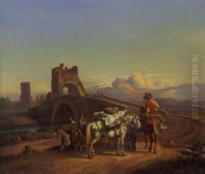 Die Maultiertrieber Am Ponte Salario