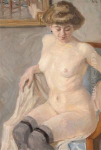 Bei Der Toilette by Philipp Klein