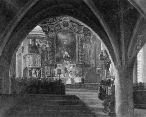 Barockes Kircheninterieur - view 1