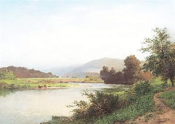 Partie An Der Sommerlichen Sieg - view 1
