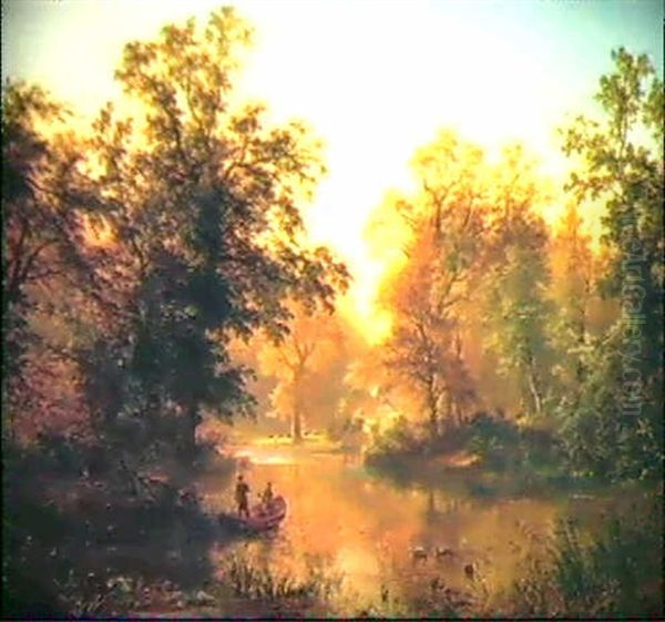 Abend Am Weiher - view 1