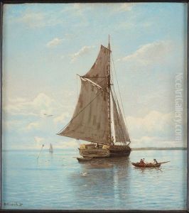 "toivo" At Calm Sea by Oskar Conrad Kleineh