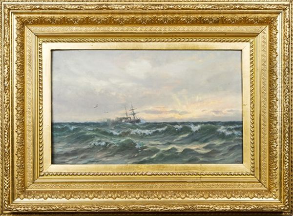 Sunset On The Sea - view 1
