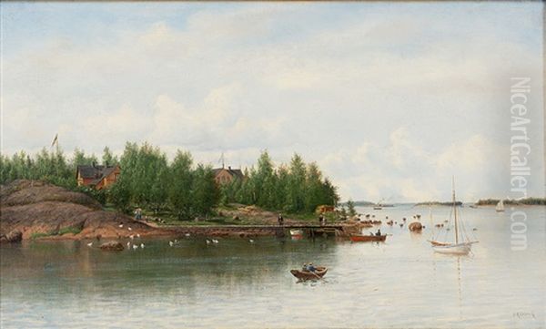 Summer Day At Pihlajasaari, Helsinki - view 1