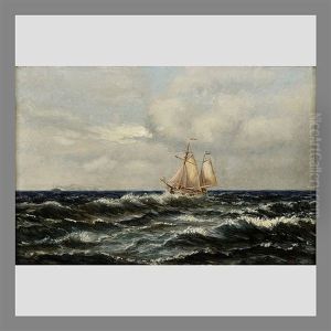 Sea Landscape by Oskar Conrad Kleineh