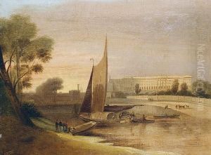 View Of A Palace by A. Hamilton Baynes
