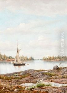 View From The Archipelago by Oskar Conrad Kleineh