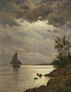 Evening In The Archipelago by Oskar Conrad Kleineh