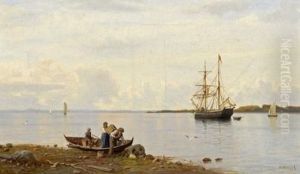 Sommertag An Der Finnischen Kuste