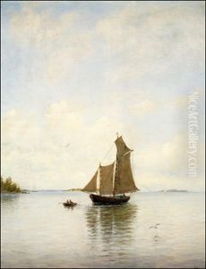 Tyyni Paiva Saaristossa by Oskar Conrad Kleineh