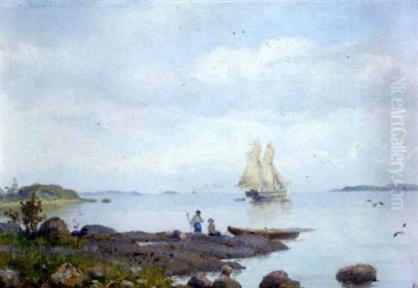 Poikia Rannalla - view 1