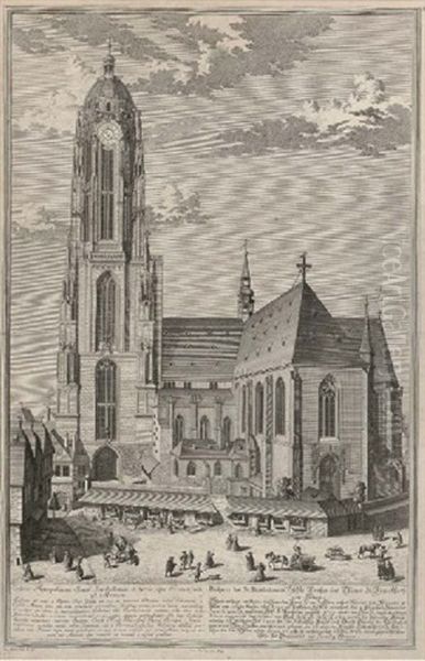 Views Of Frankfurt (+ 8 Others; 9 Works, From Francofurtum Ad Moenum Floridum) - view 1