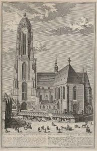 Views Of Frankfurt (+ 8 Others; 9 Works, From Francofurtum Ad Moenum Floridum) by Salomon Kleiner
