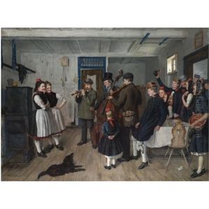 Die Feier by Johannes Kleinschmidt