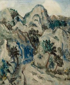 Landschaft In Sudfrankreich (landscape In Southern France) by Paul Kleinschmidt