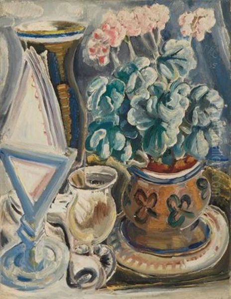 Still Life With Geraniums - view 1