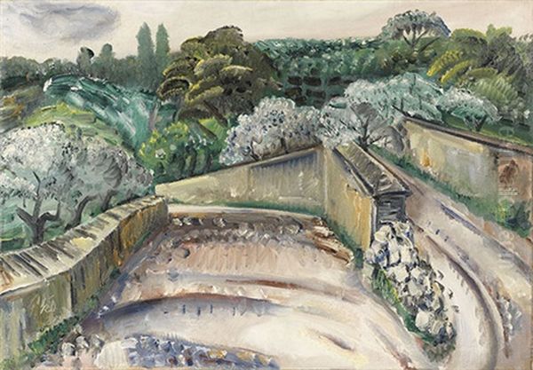 Landschaft In Sudfrankreich (regentag In Cassis) - view 1