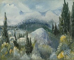 Sudfranzosische Landschaft by Paul Kleinschmidt