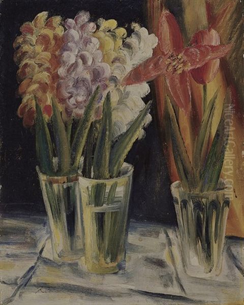 Blumenstilleben: Hyazinthen Und Tulpen - view 1