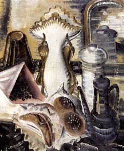 Stilleben Mit Weiser Vase by Paul Kleinschmidt